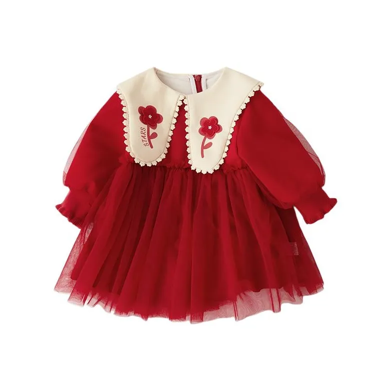 JELLYBABY Red Детские Платья