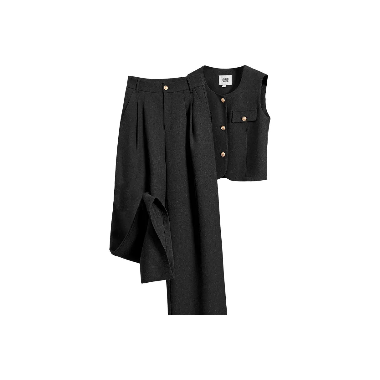 TOUCH Casual Suit Women's Black Gray