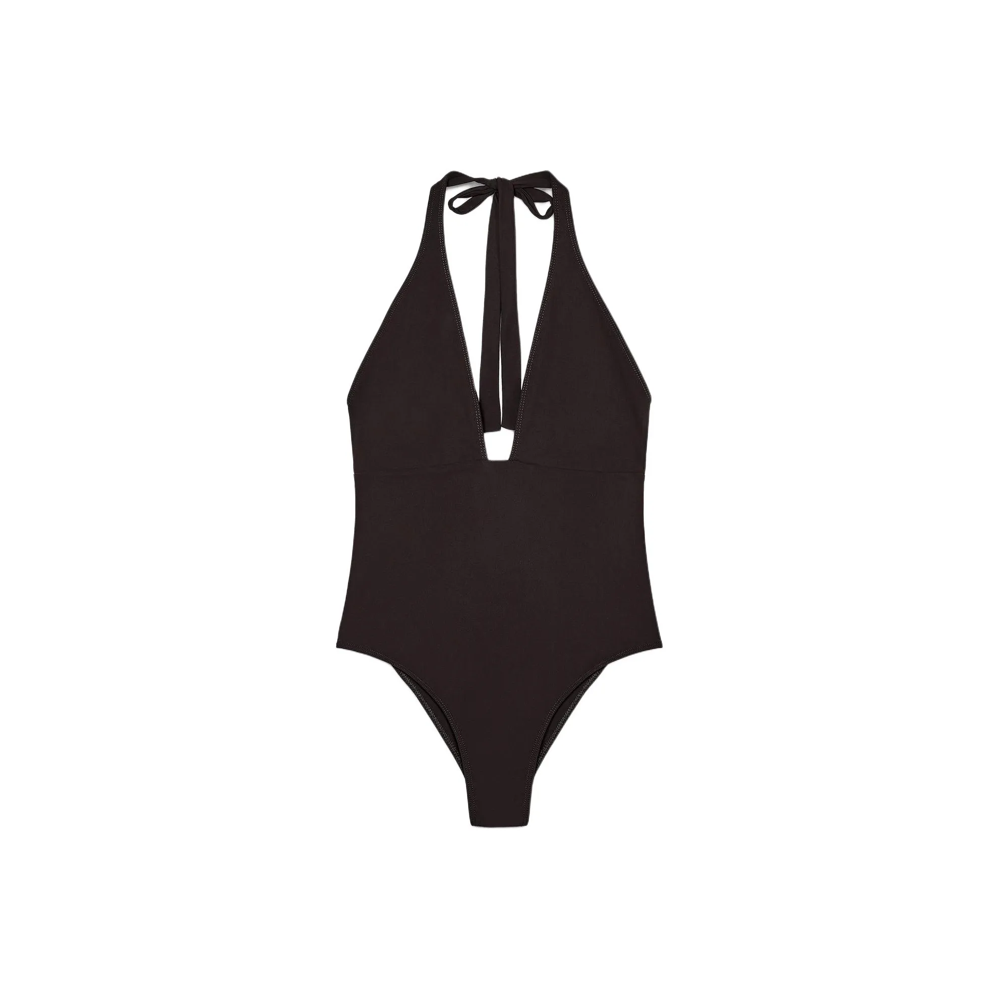 ZARA One piece Swimsuit Women's Chocolate