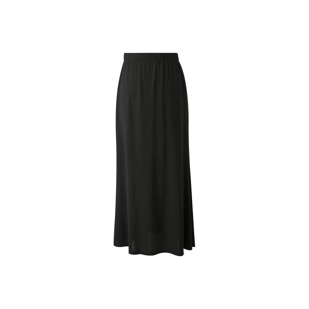 3COLOUR Повседневный Длинный Юбка Женские Классический Черный