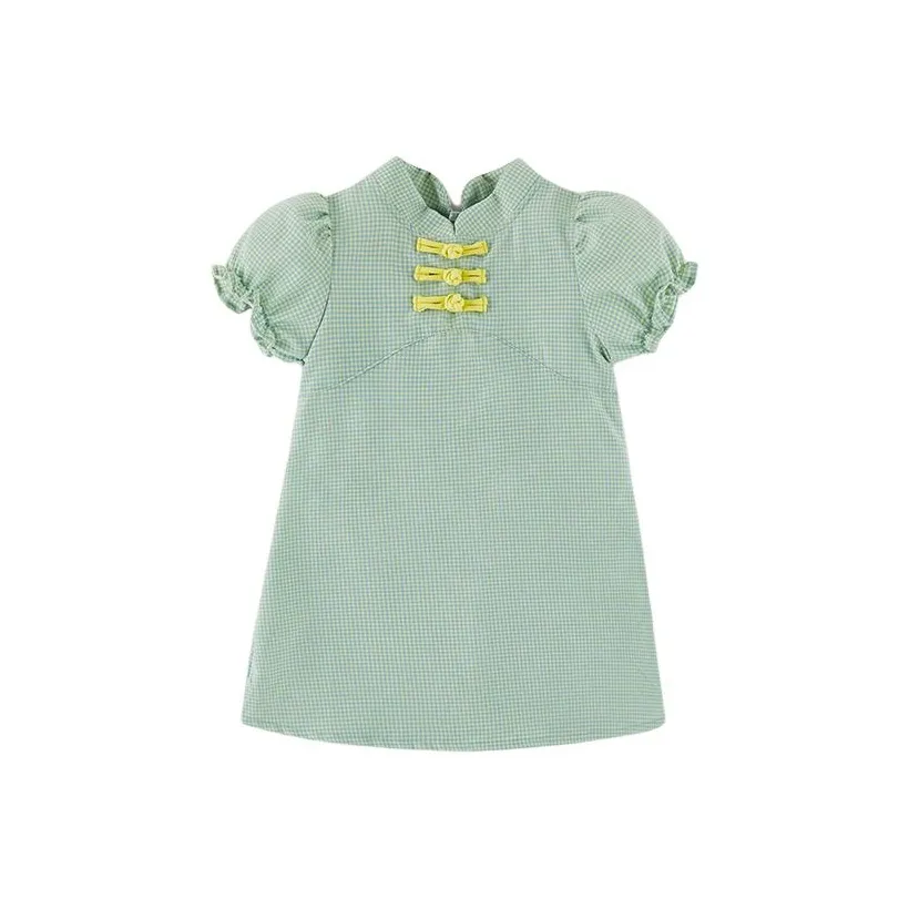 JELLYBABY Детское платье Желтый и синий плед для малышей