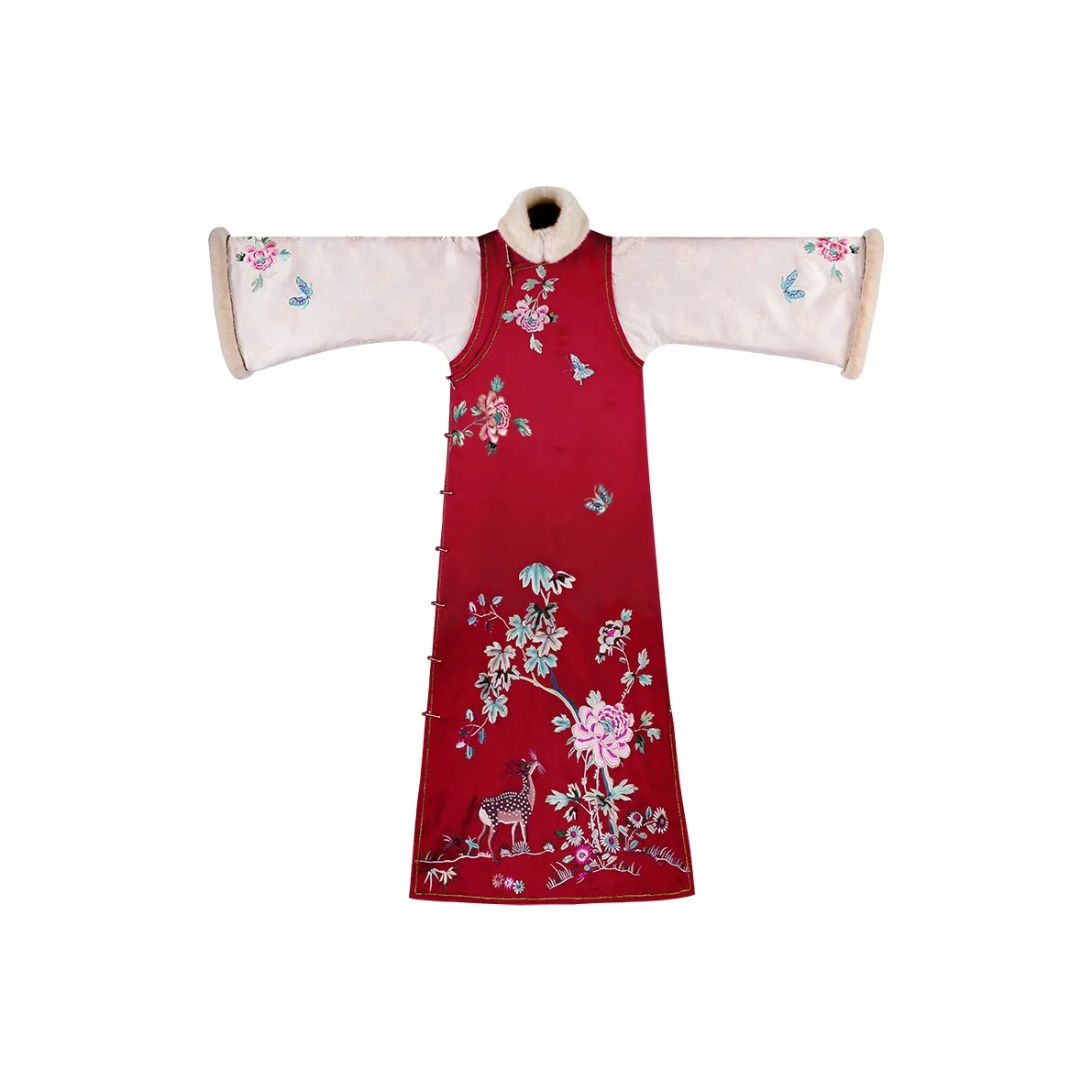 YICHENGFENGXU Чунсам Женский Красный