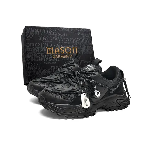 Masongarments Shark Tooth Series Толстоподошвенные кроссовки Low Top Унисекс