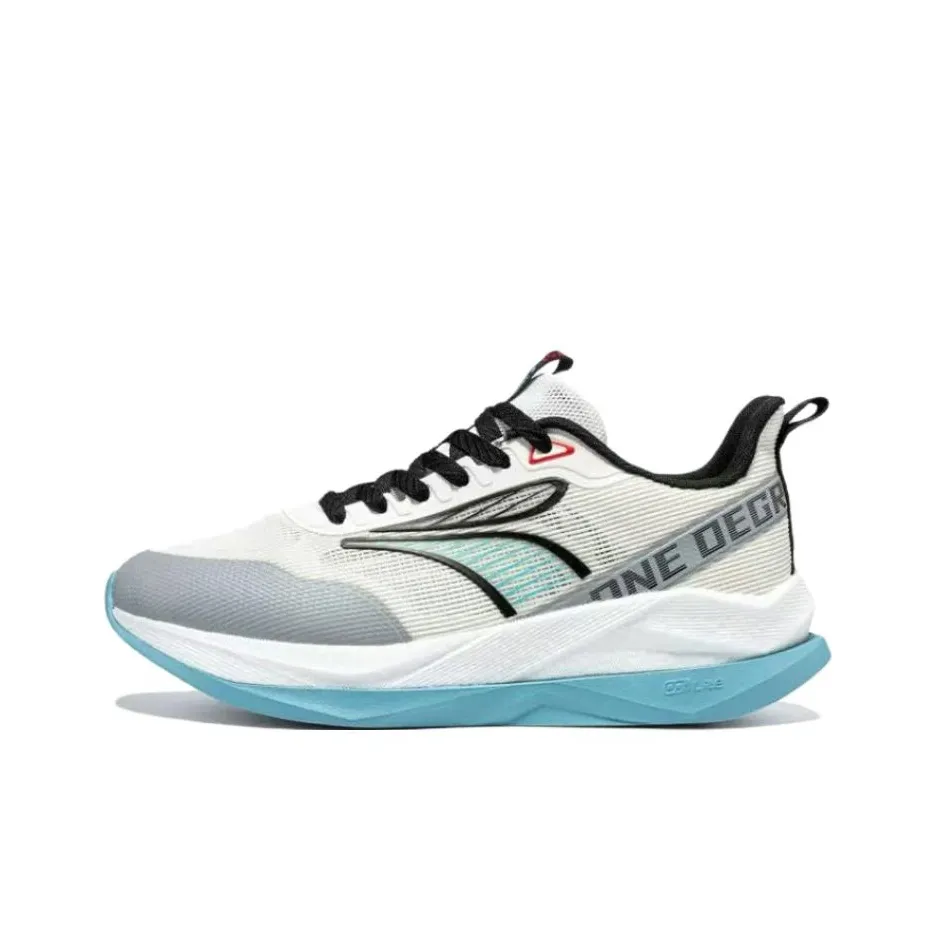 361° Slip Устойчивый к истиранию Низкий Топ Повседневный Кроссовки для бега Мужские Белый Синий Серый