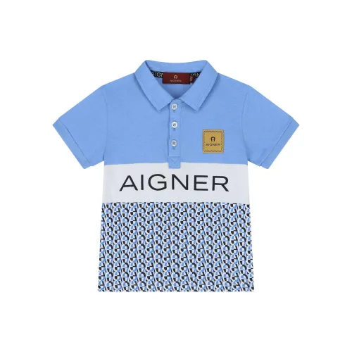 Aigner Kids Blue Baby Т Рубашки