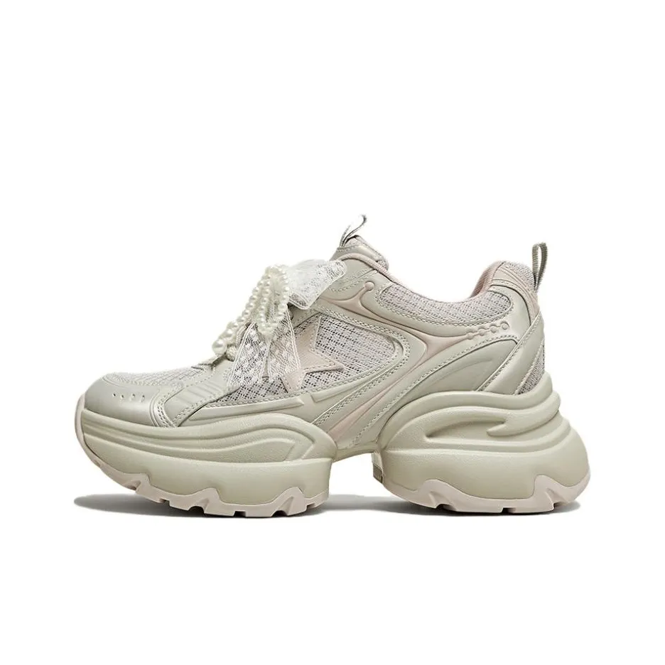 BASTO Waterproof Low Top Chunky Sneakers Women's