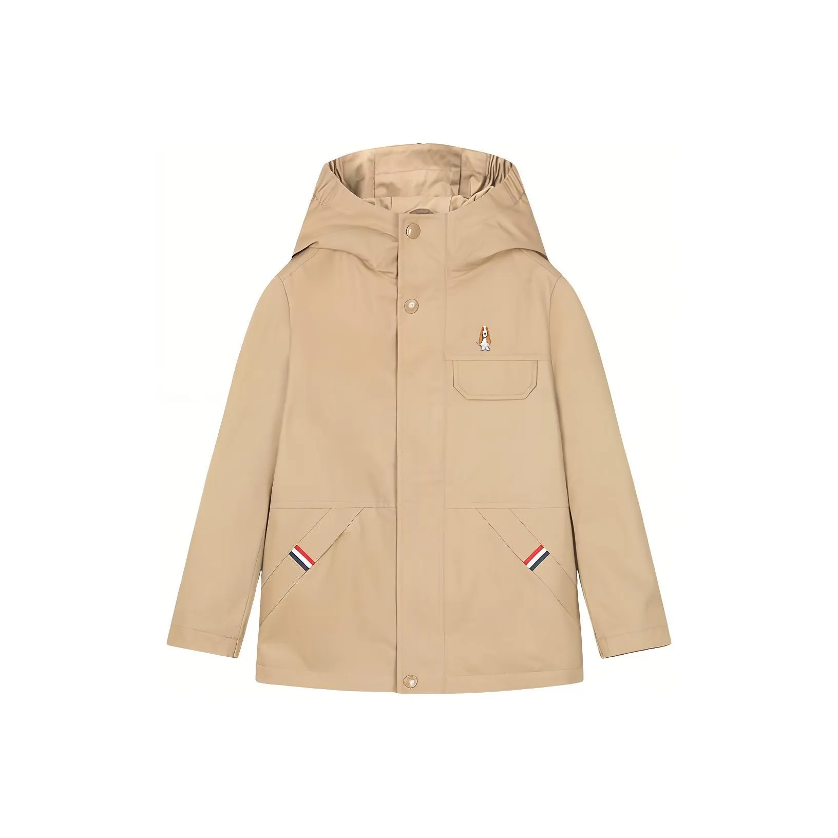 Hush Puppies Тренчкот Детский Топ Теплый Хаки Детский