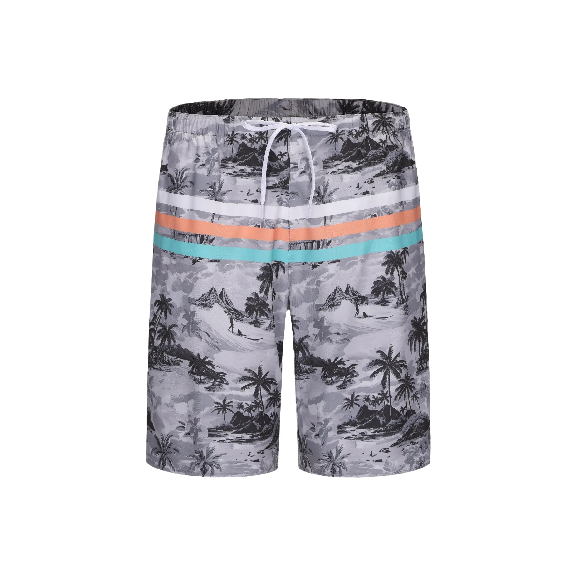 DECATHLON OLAIAN100 Collection Пляжные шорты Мужские Серые