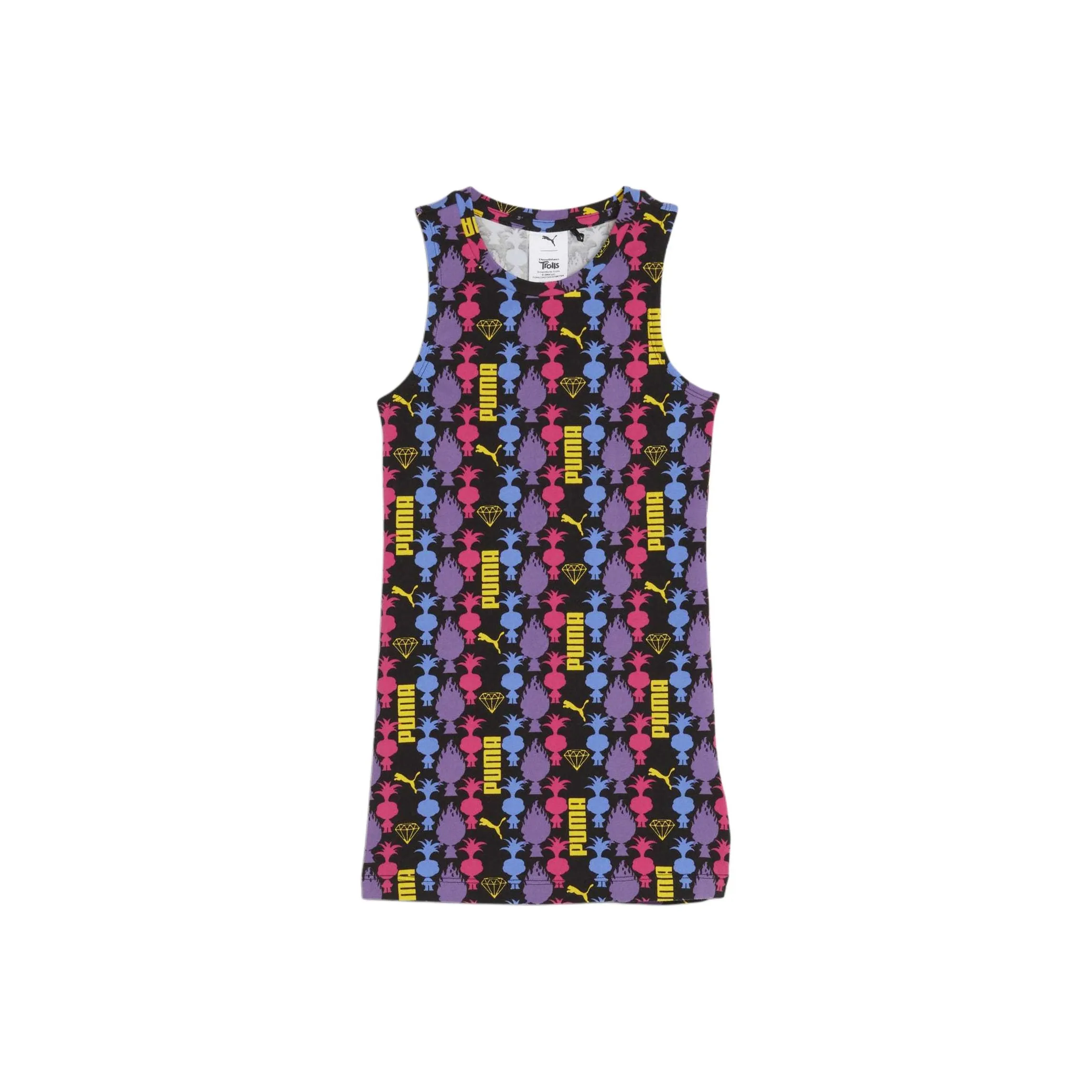 PUMA x TROLLS Детское платье фиолетовое