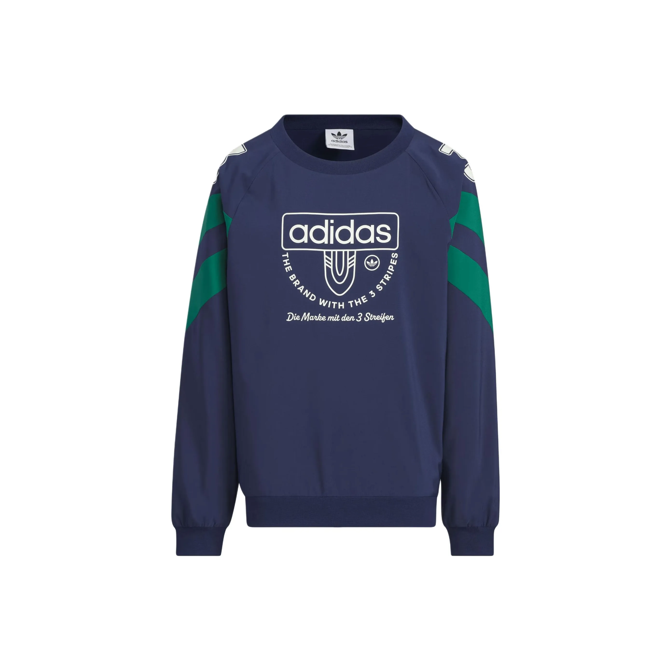Adidas Originals FW24 Свитшот Темный Индиго Подростки