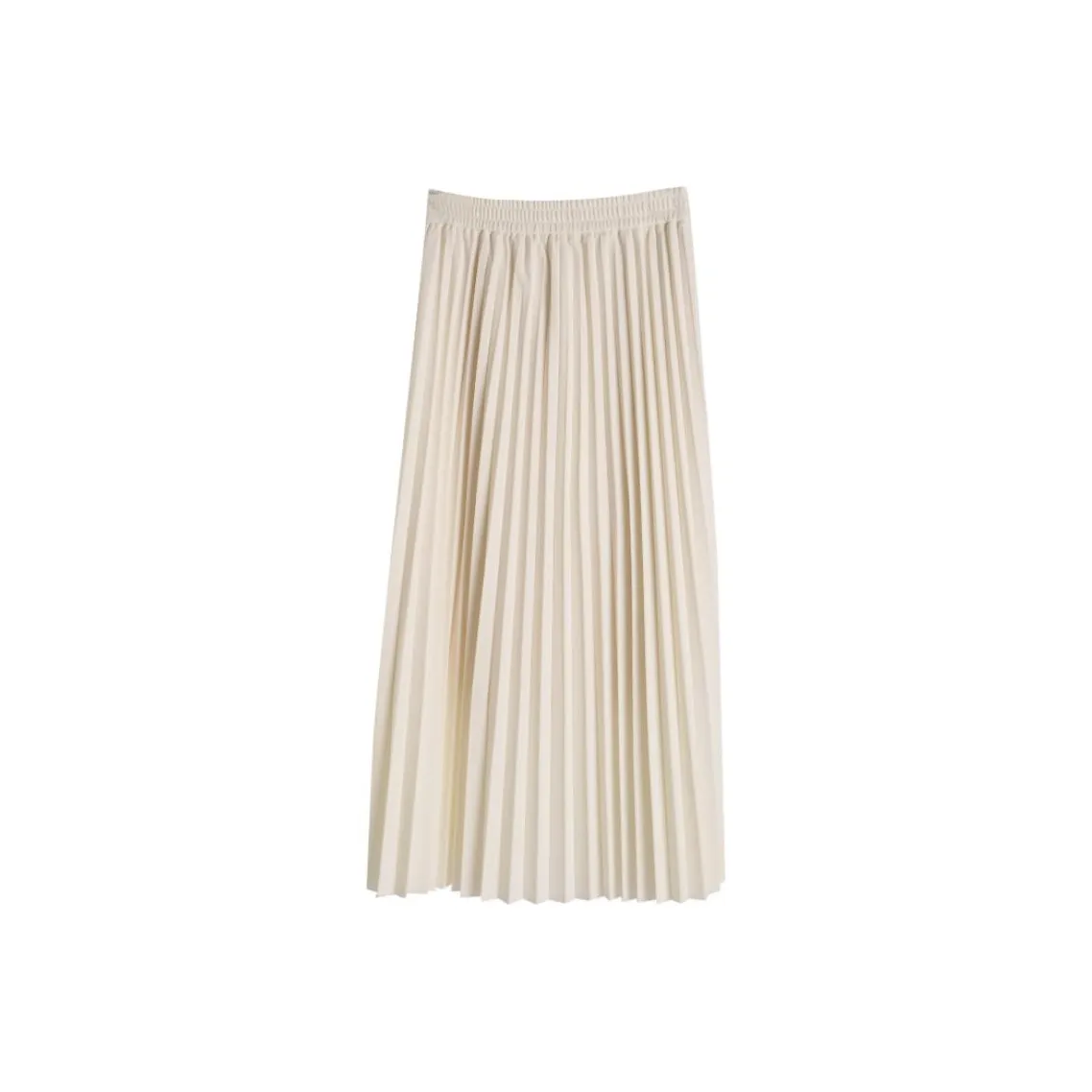 XIANGYING Повседневная длинная юбка женская цвет экрю