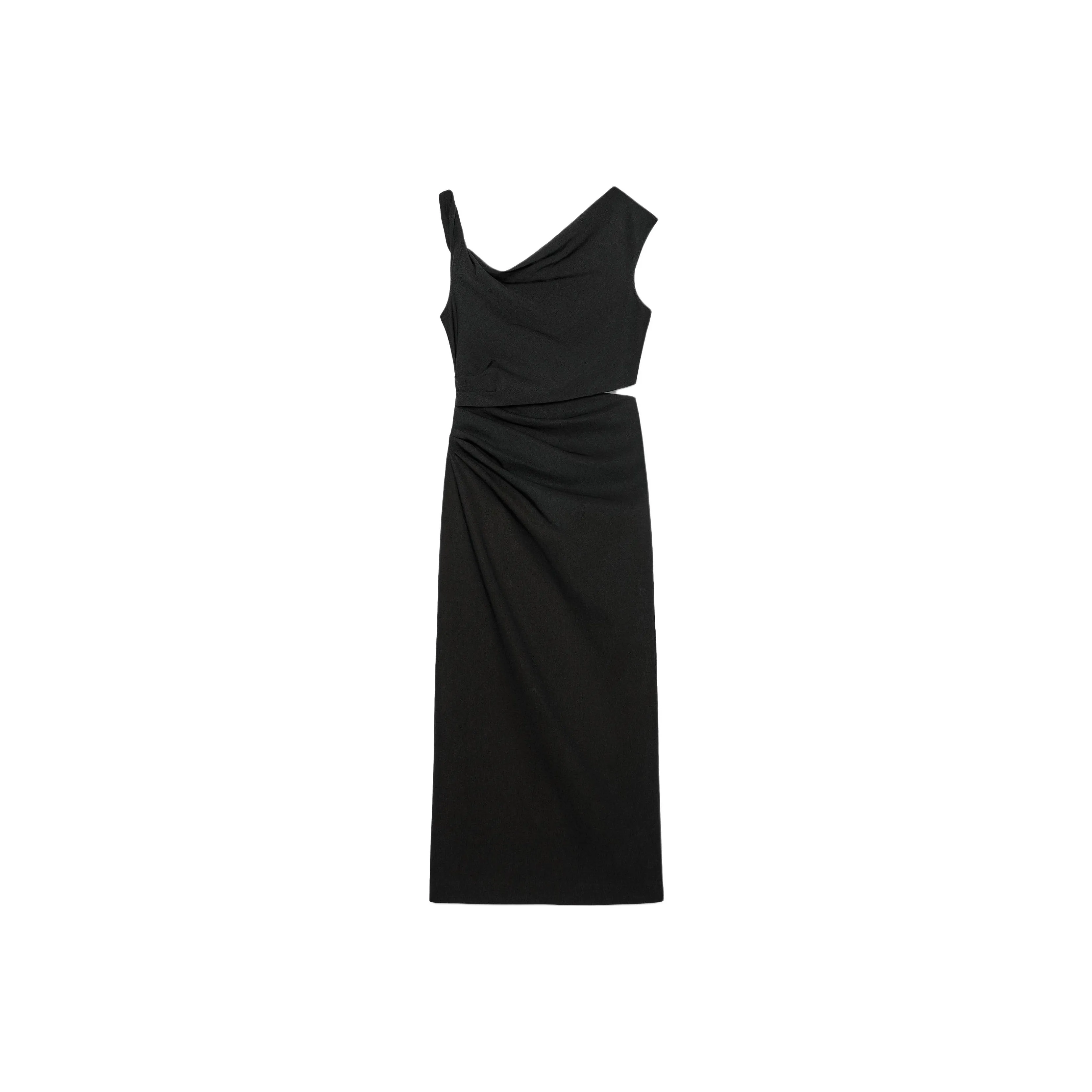 ZARA ZW Series Sleeveless Dresses Women's Black