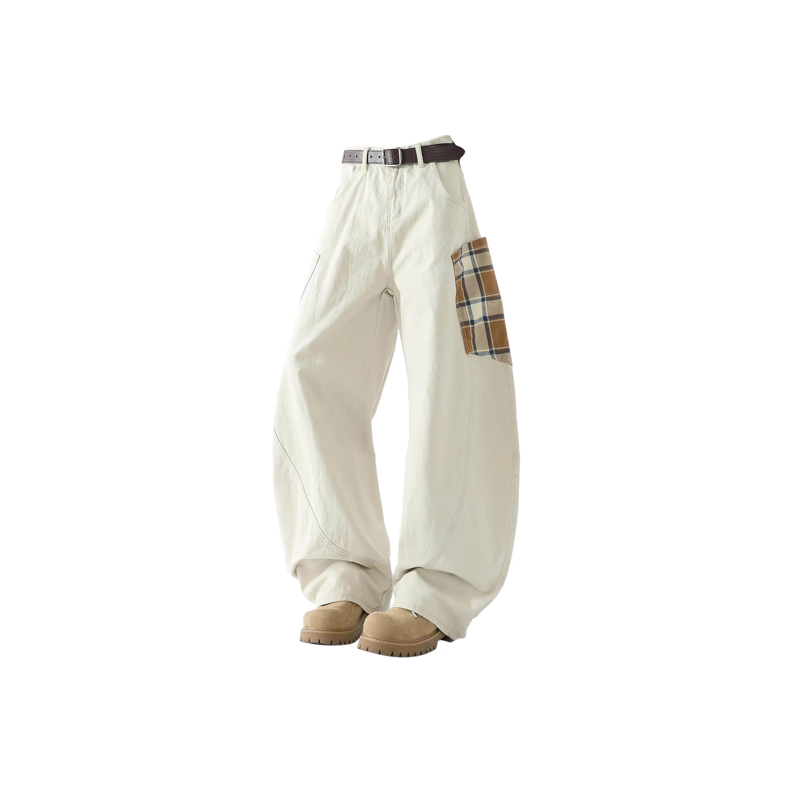 KLAMMKICKS Casual Pants Unisex Khaki