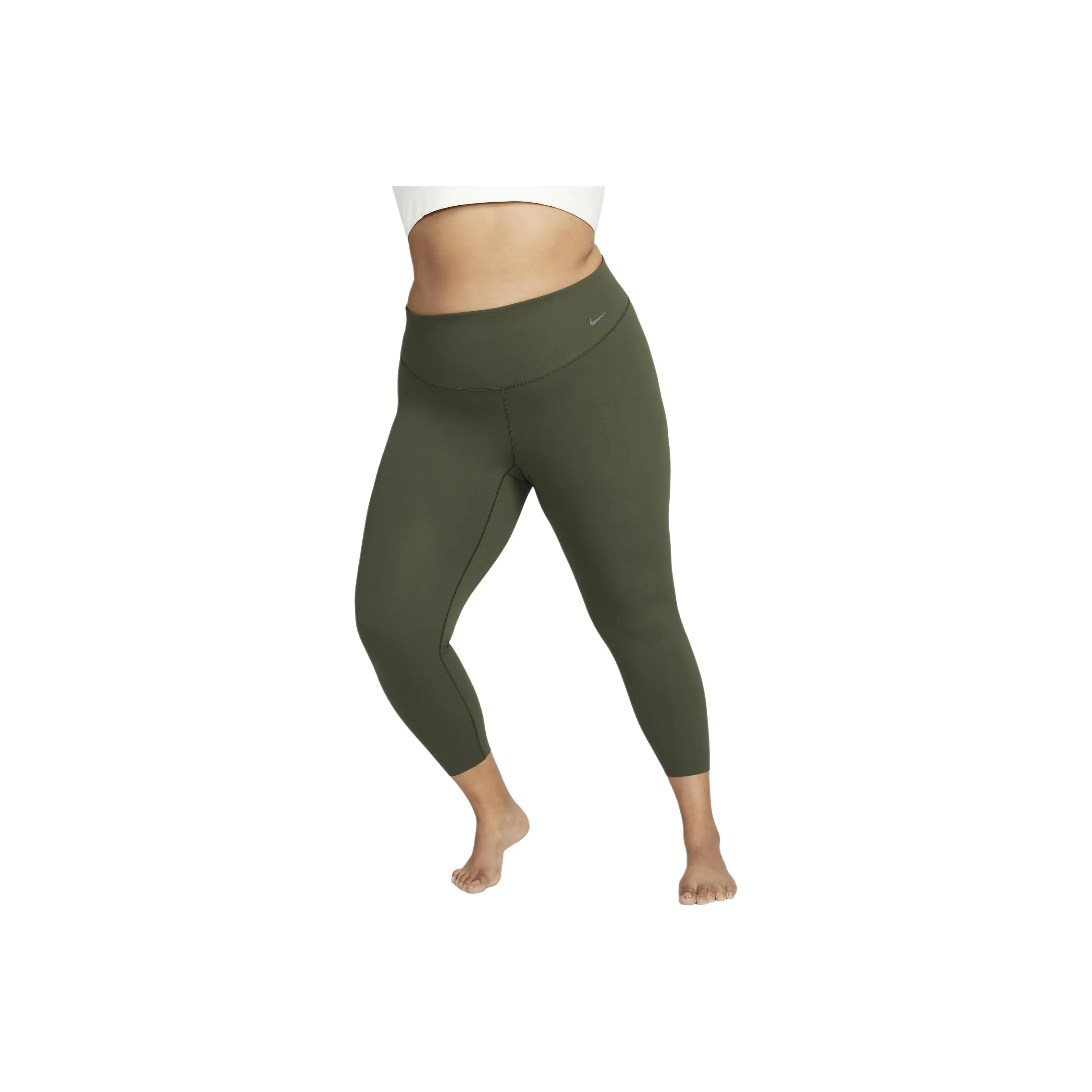 Nike Zenvy Women's Gentle-Support High-Waisted 7/8 Leggings Plus Size