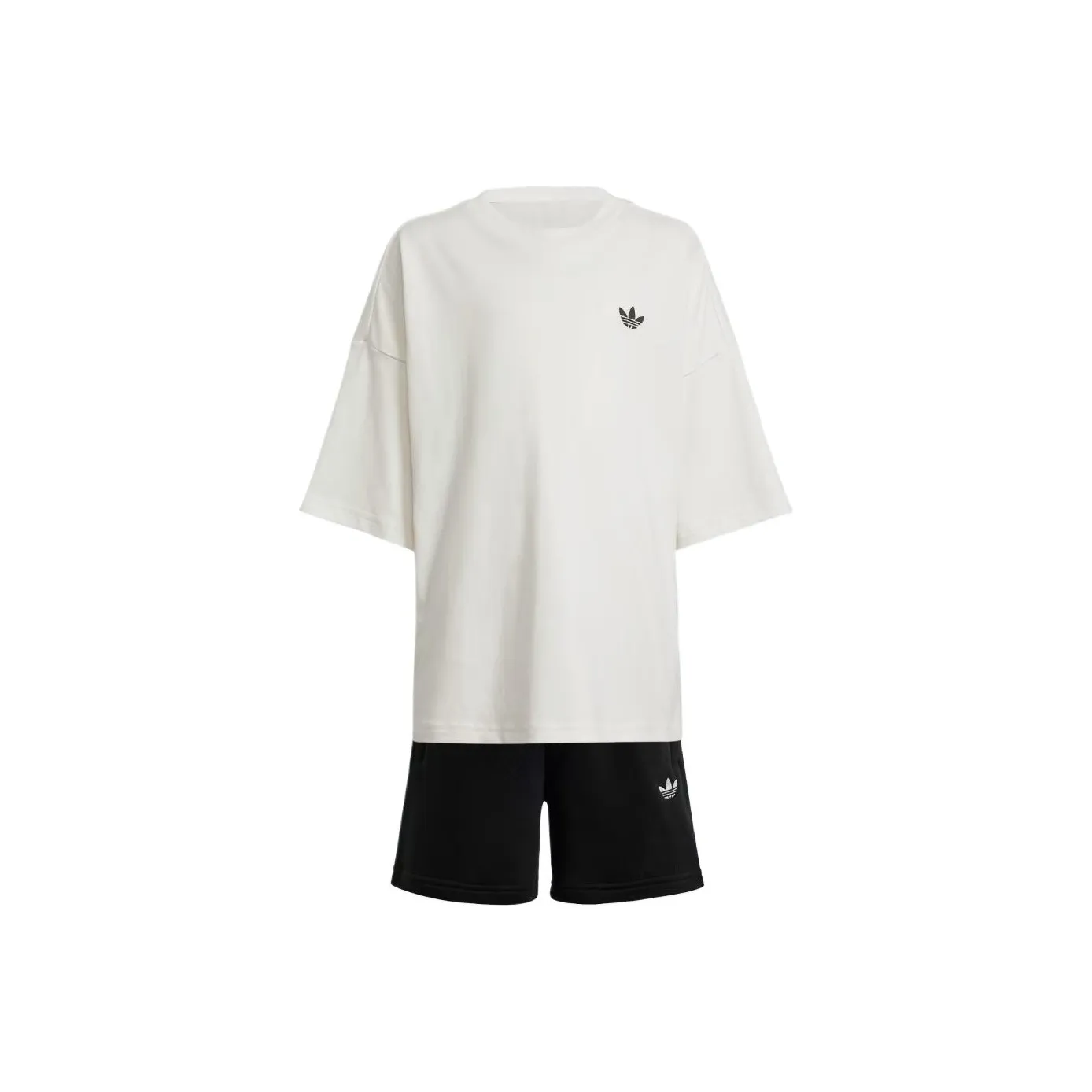 Adidas Originals Повседневная Спортивная Одежда Белый Черный Детский