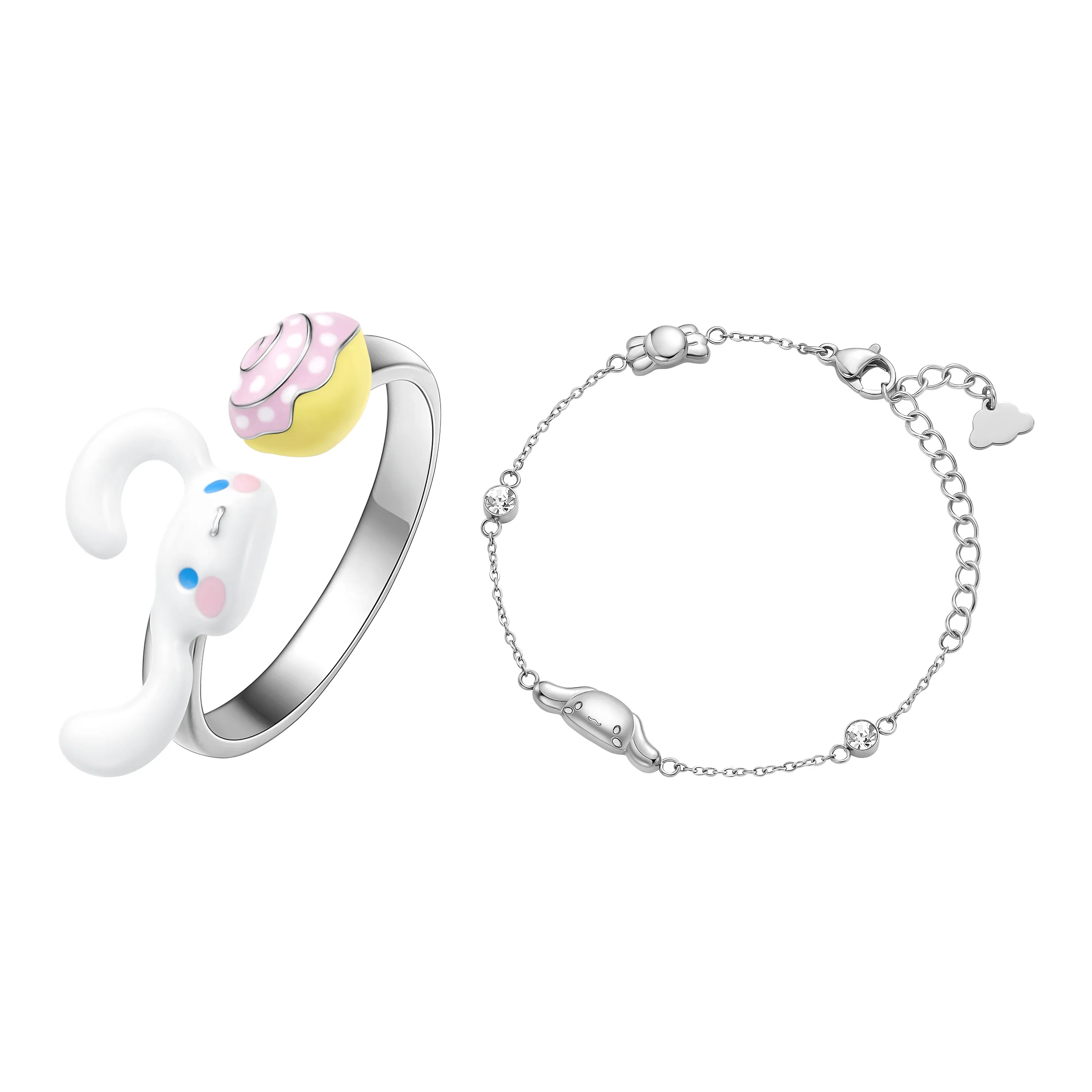 TIDECOLOR Yugui Dog Медные Кольца Женские