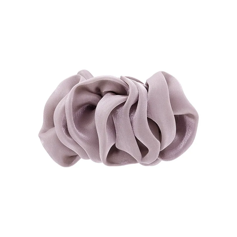 ROYALSASA Silk Chiffon, Acrylic Claw Clip Hair Clips Women's