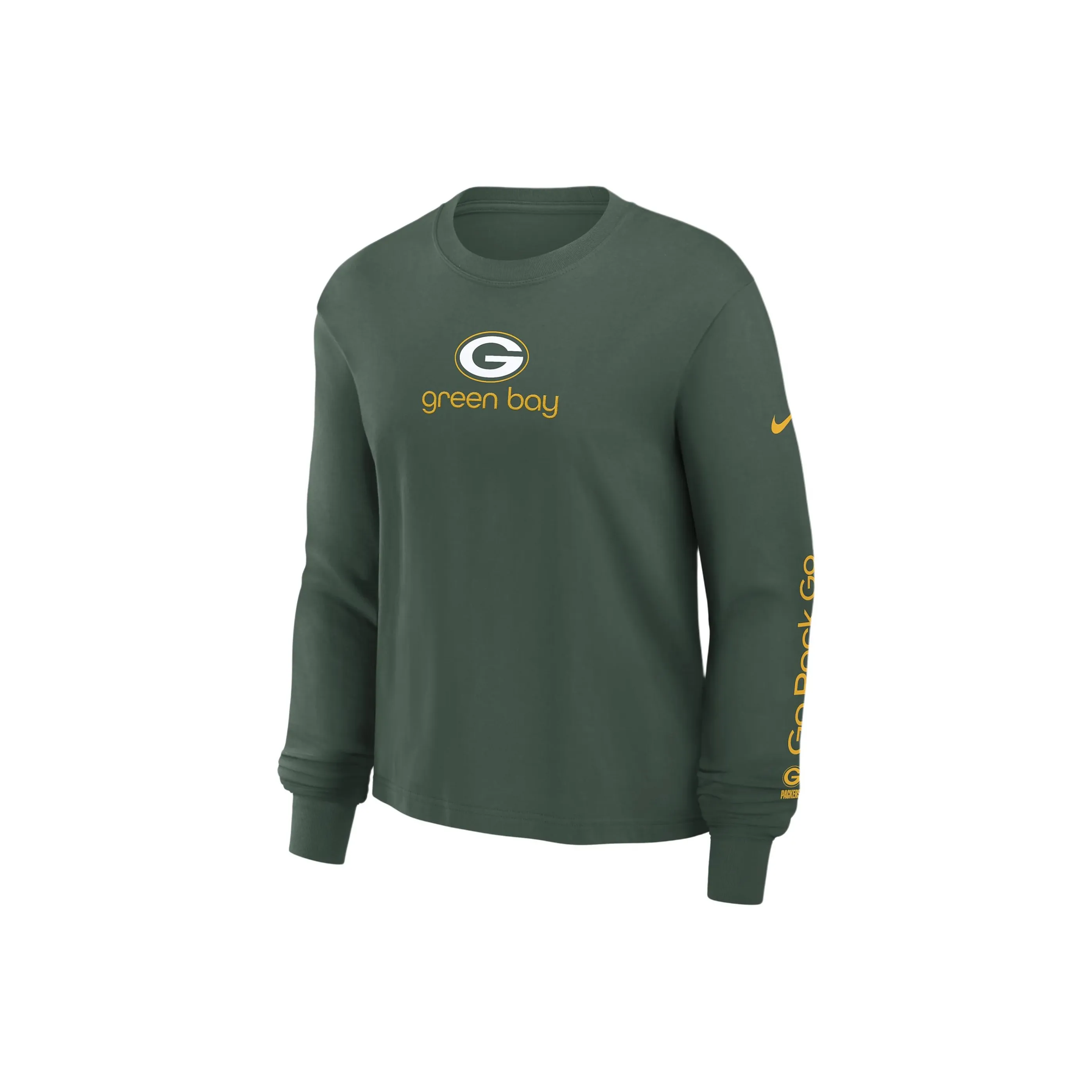 Nike Green Bay Packers Boxy Women's Nike Nfl Long Sleeve T Shirt