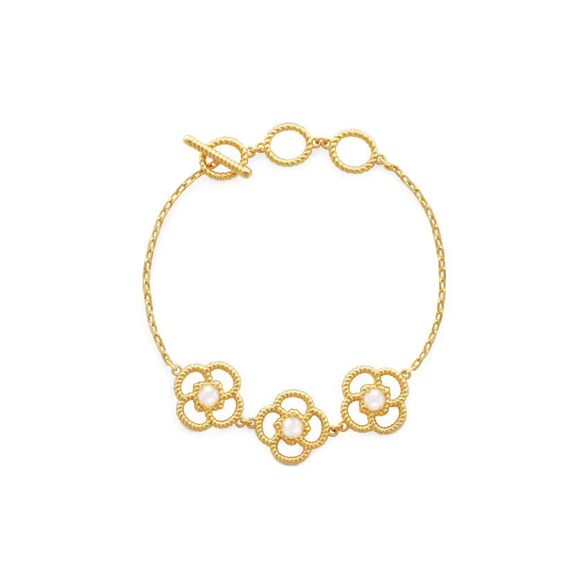 BAODEYI Браслеты из меди с покрытием из 18-каратного золота унисекс