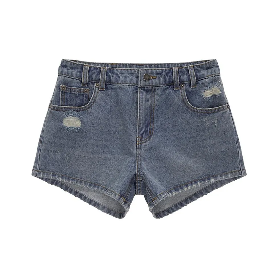 MATIN KIM Джинсовые шорты Женские Blue