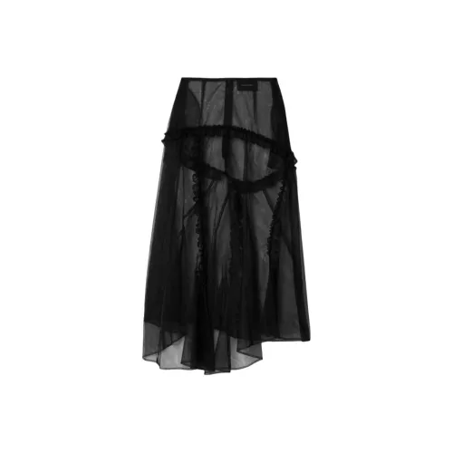 SIMONE ROCHA Черная Женская Повседневная Длинная Юбка