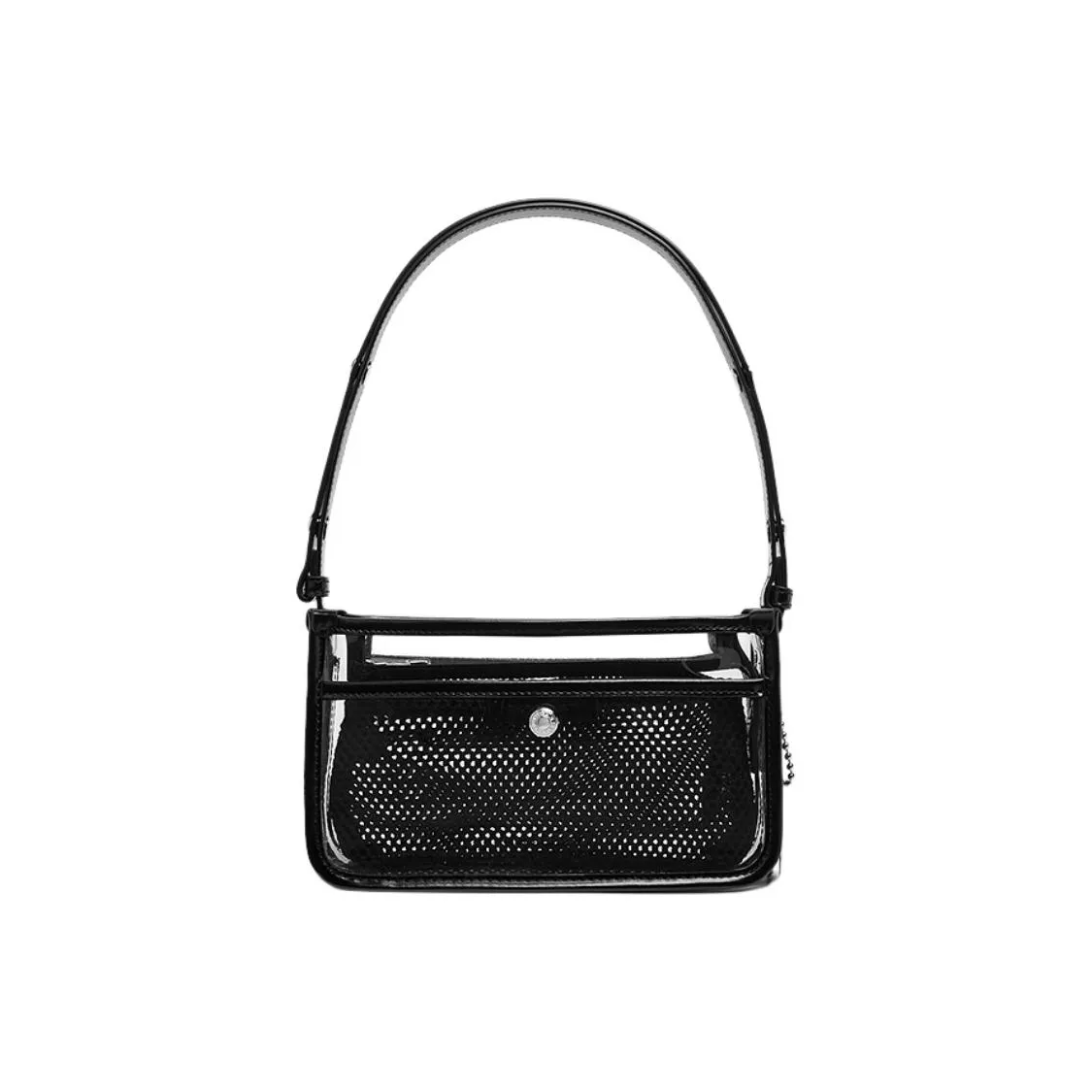 CHARLES KEITH ПУ (полиуретан) Ит-Сумка Сумка через плечо Маленькая Женская Прозрачная Прозрачная Розовая Бабл-Гам Розовая Бабл-Гам