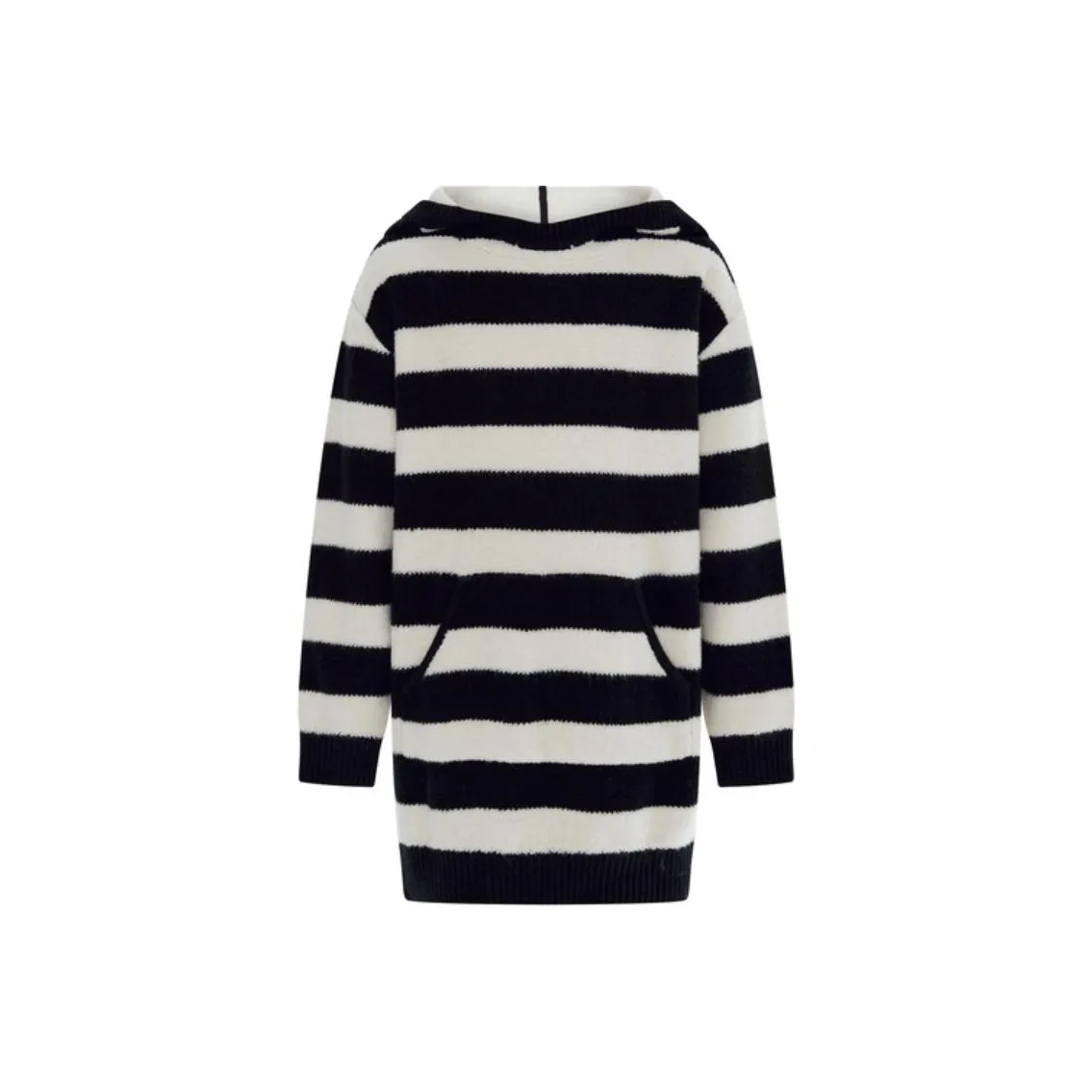 Little MO CO. Детское платье подростков черно-белые полосы