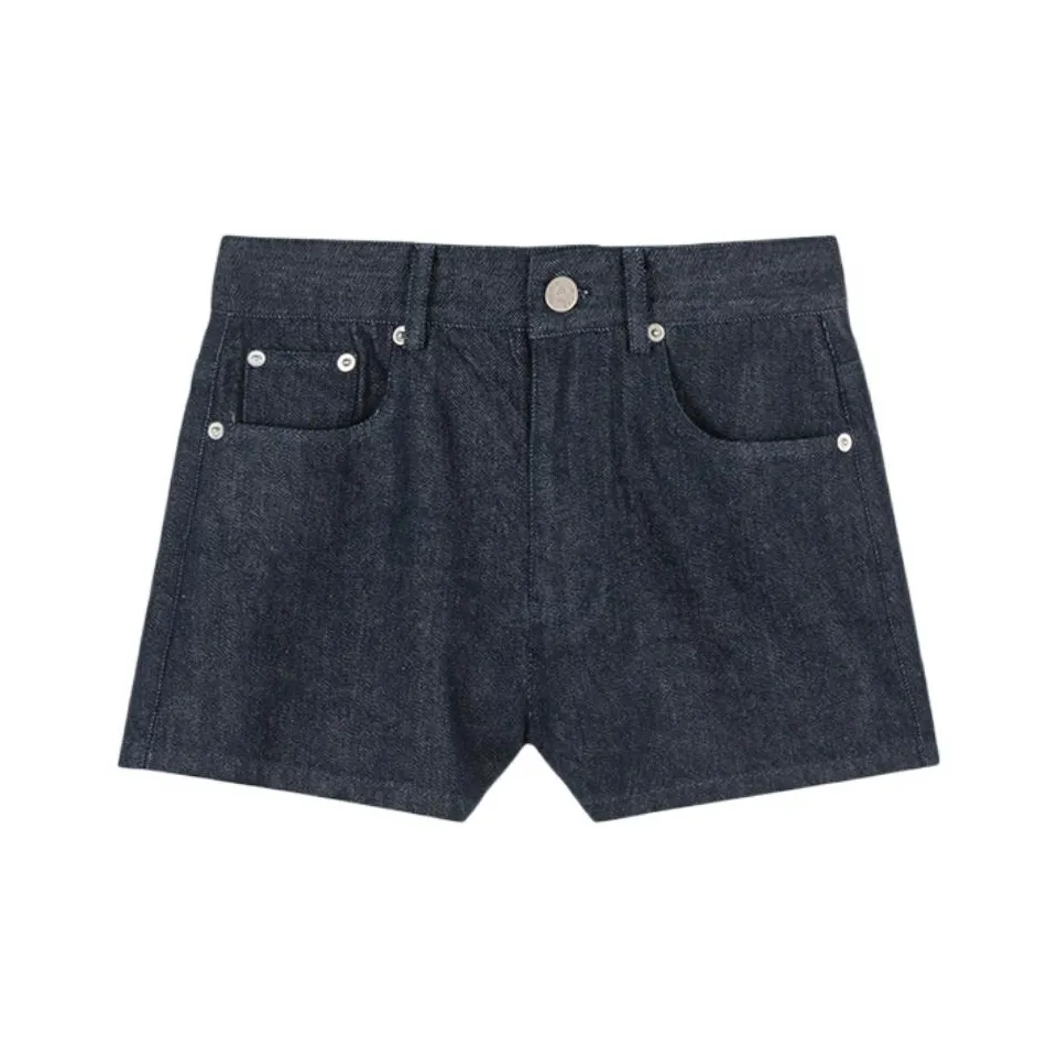 FORNI Denim Shorts Women's Ocean Blue