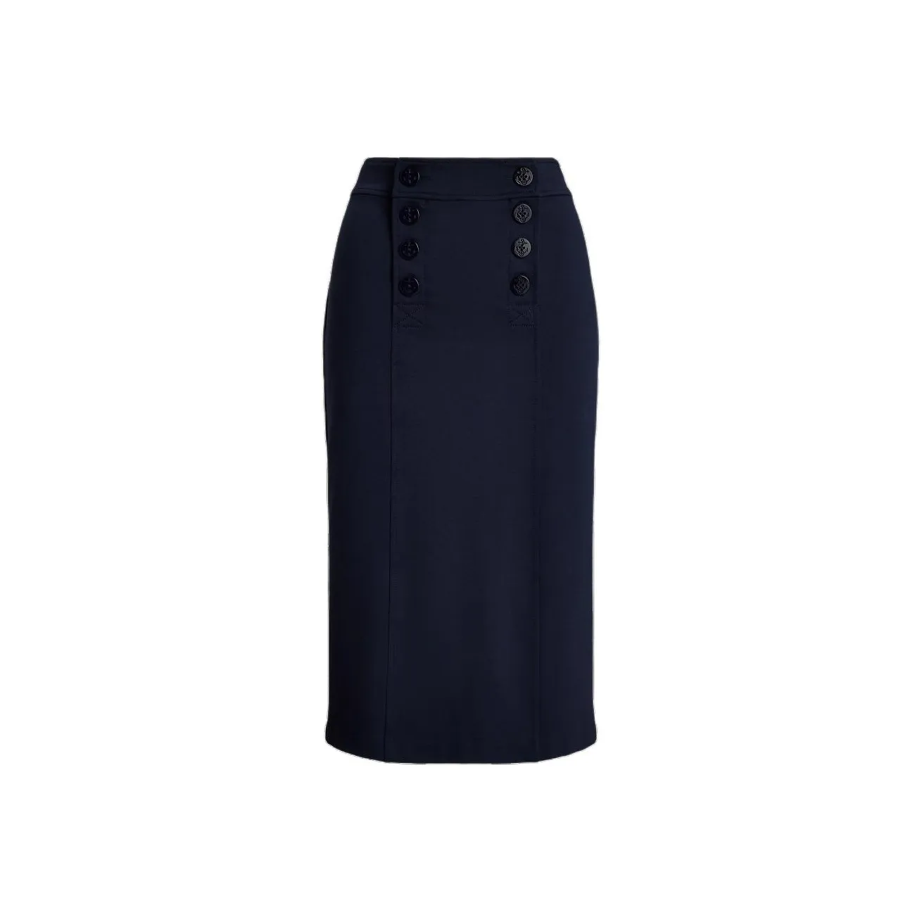 Polo Ralph Lauren SS25 Casual Long Skirt Women's Dark Blue