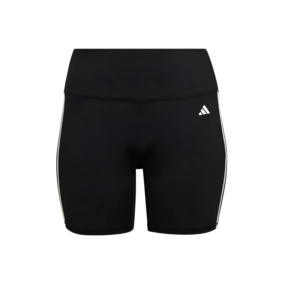 Adidas TRAINING ESSENTIALS 3 STRIPES Sports Shorts Women's Black