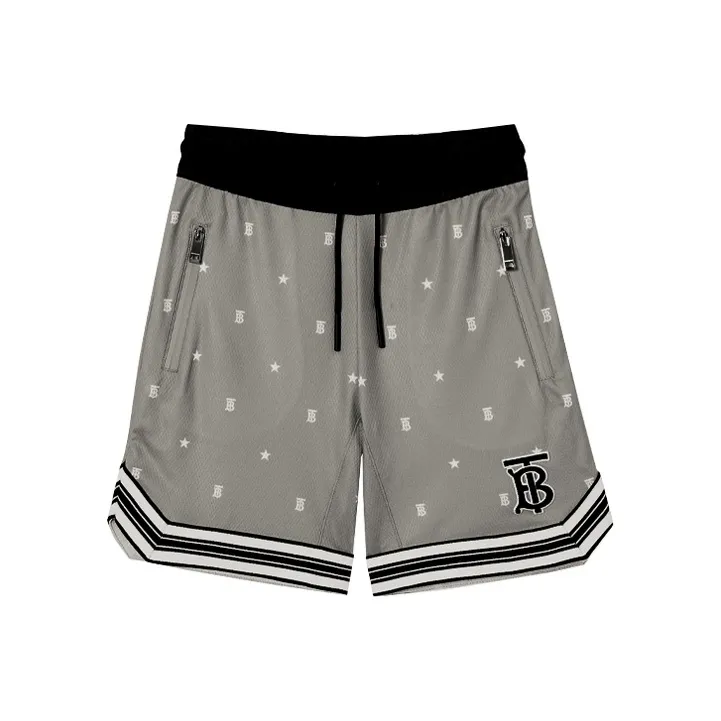 Burberry Light Gray Kids Short