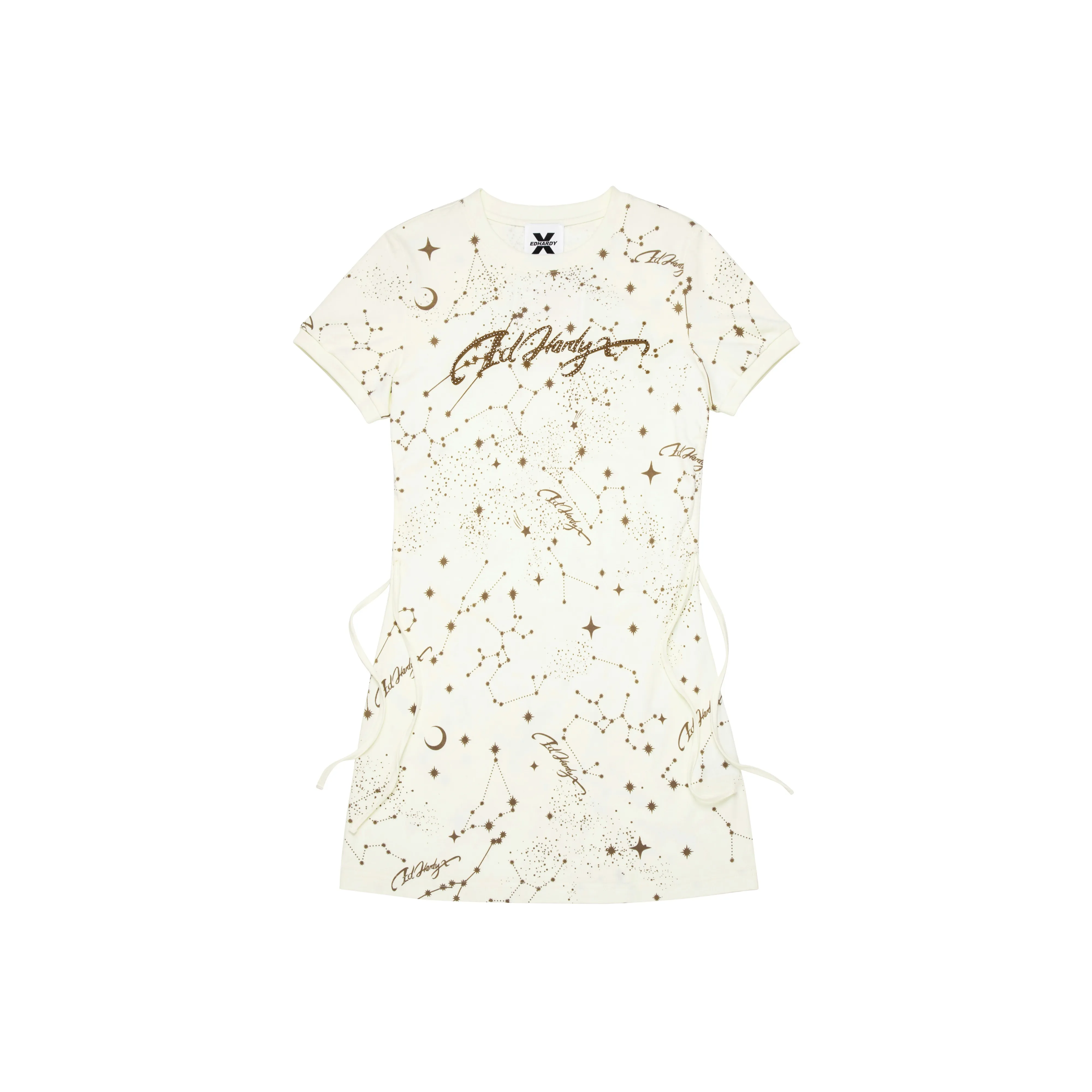 ED HARDY X Короткий рукав Платье Женское