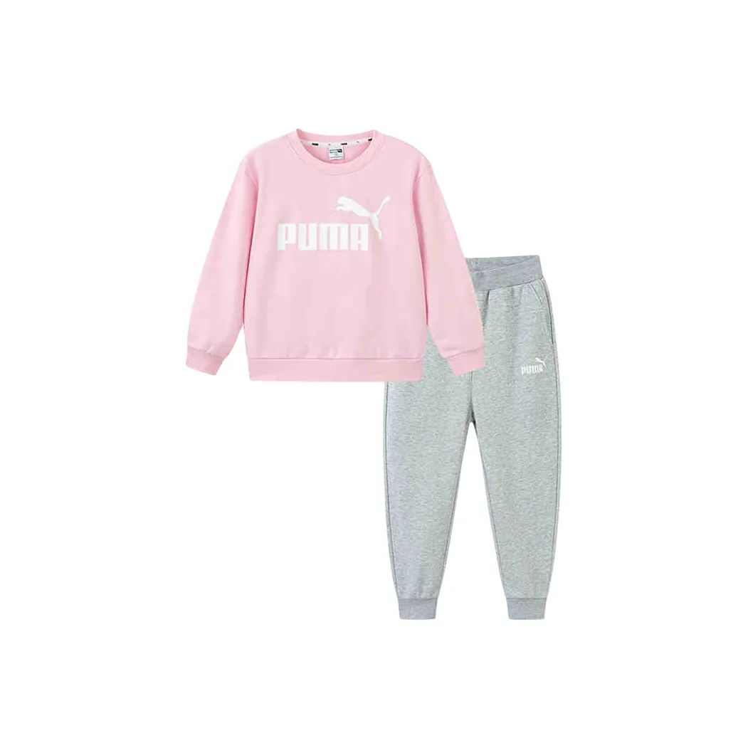 PUMA Повседневная спортивная одежда Sportstyle Series Красный Серый Детский