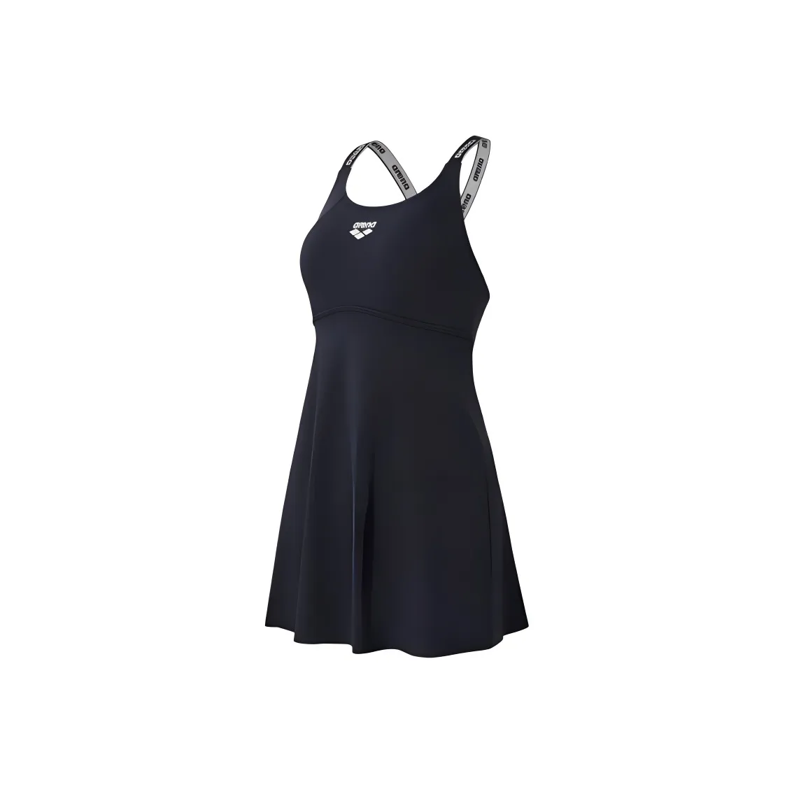 Arena SS25 Без рукавов Юбка Ван-Пис Купальник Женские Черный