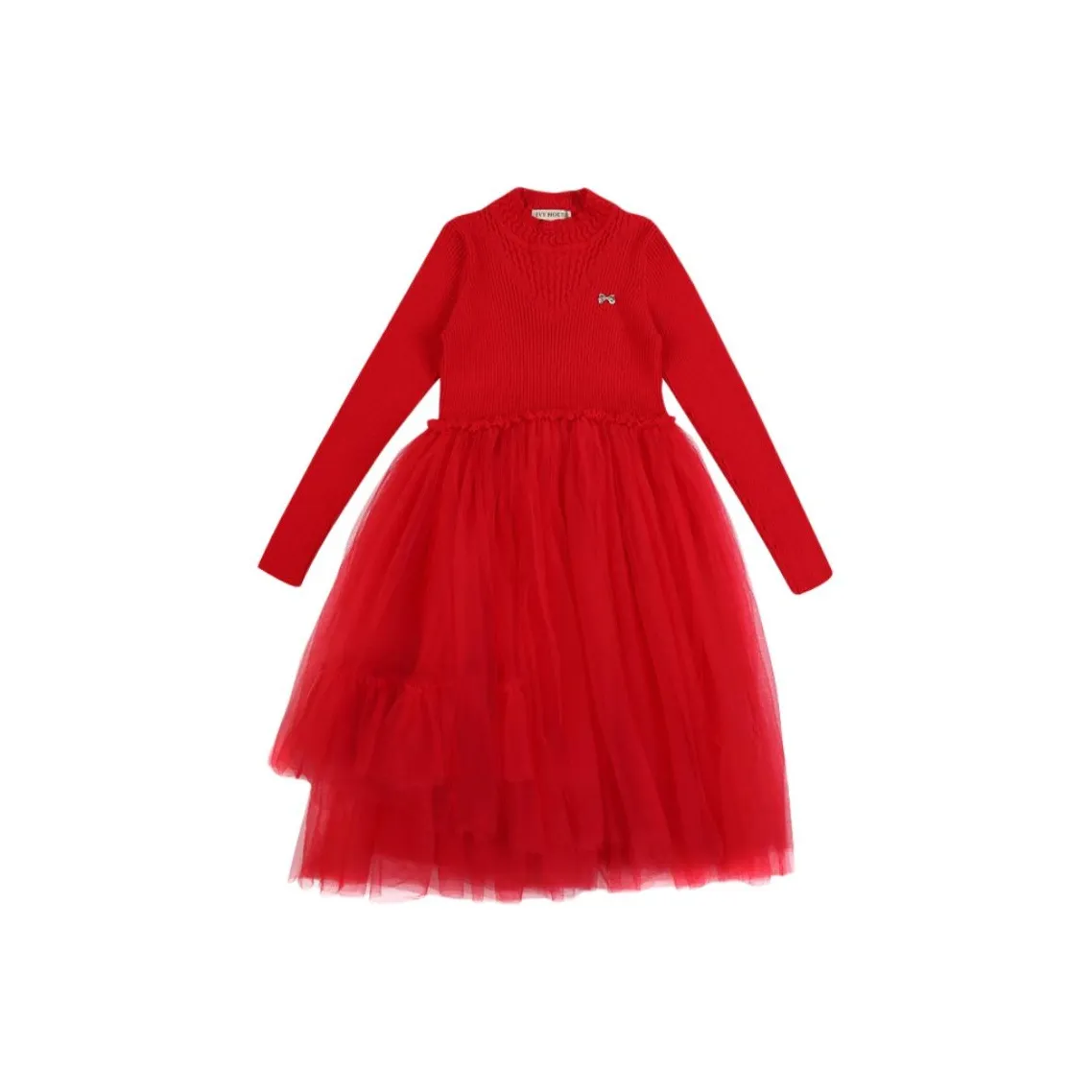 IVY HOUSE;IH Детское платье дошкольное красное