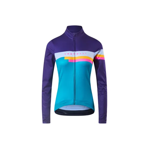 CASTELLI Фиолетовый/Синий Женская велосипедная одежда