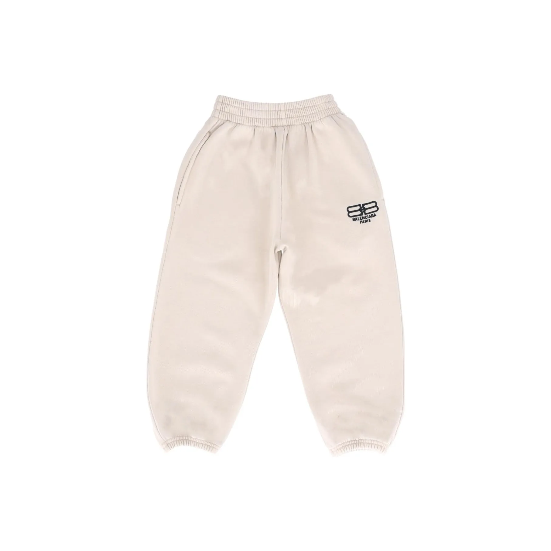 Детские Balenciaga Вязаные Спортивные Штаны Экрю