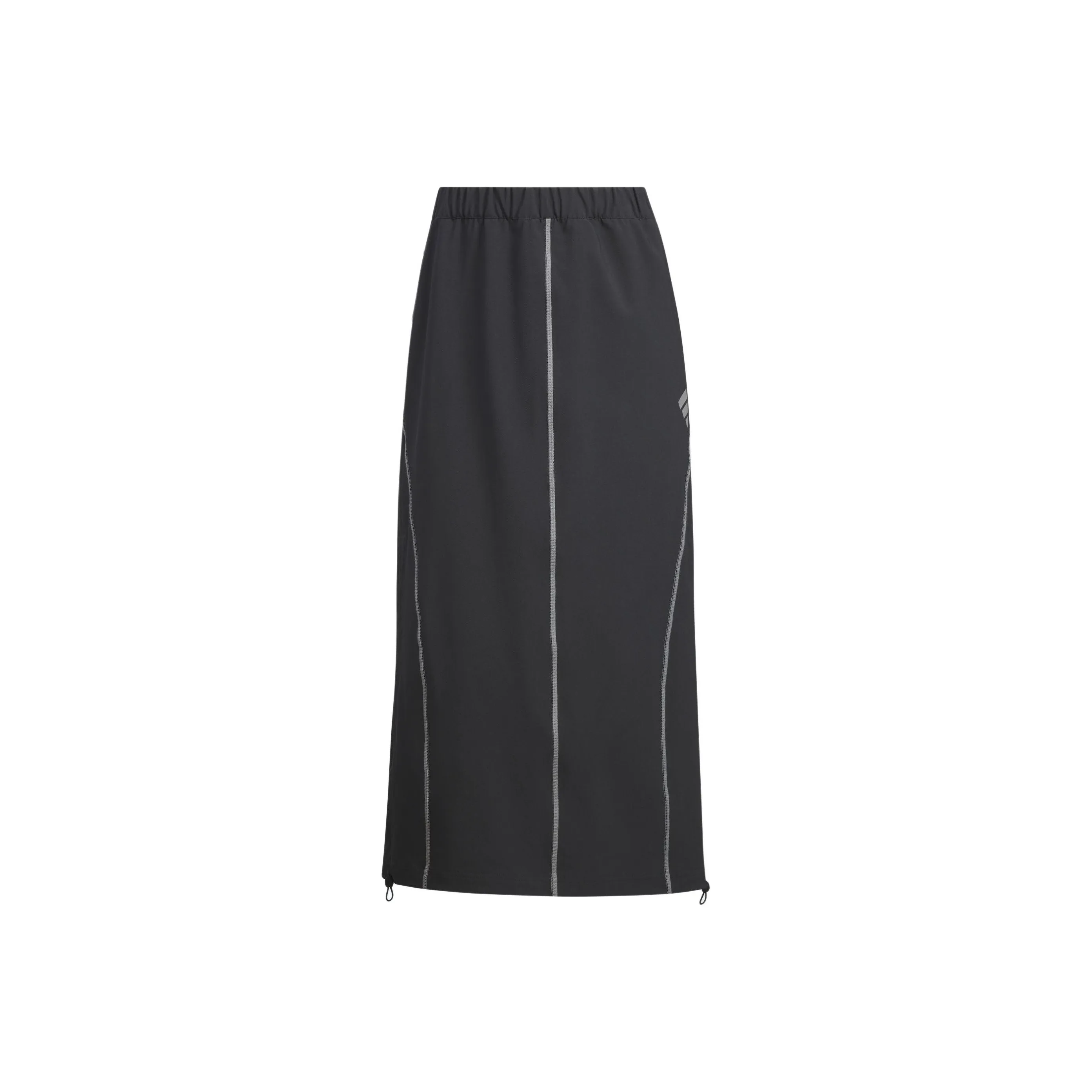 Adidas Повседневный Длинный Юбка Женские Черный