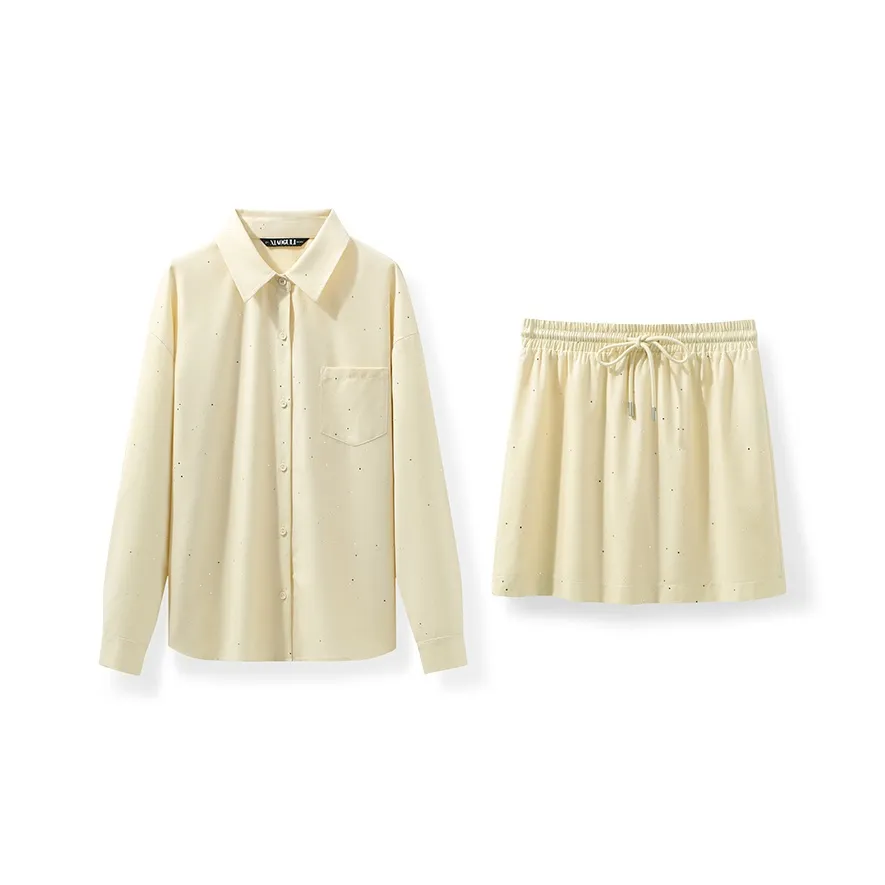 LUYOUYE Комплект с юбкой Женские Желтый