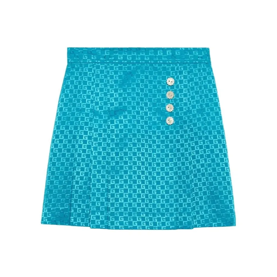 GUCCI SS23 Умеренный Юбка Детский Синий