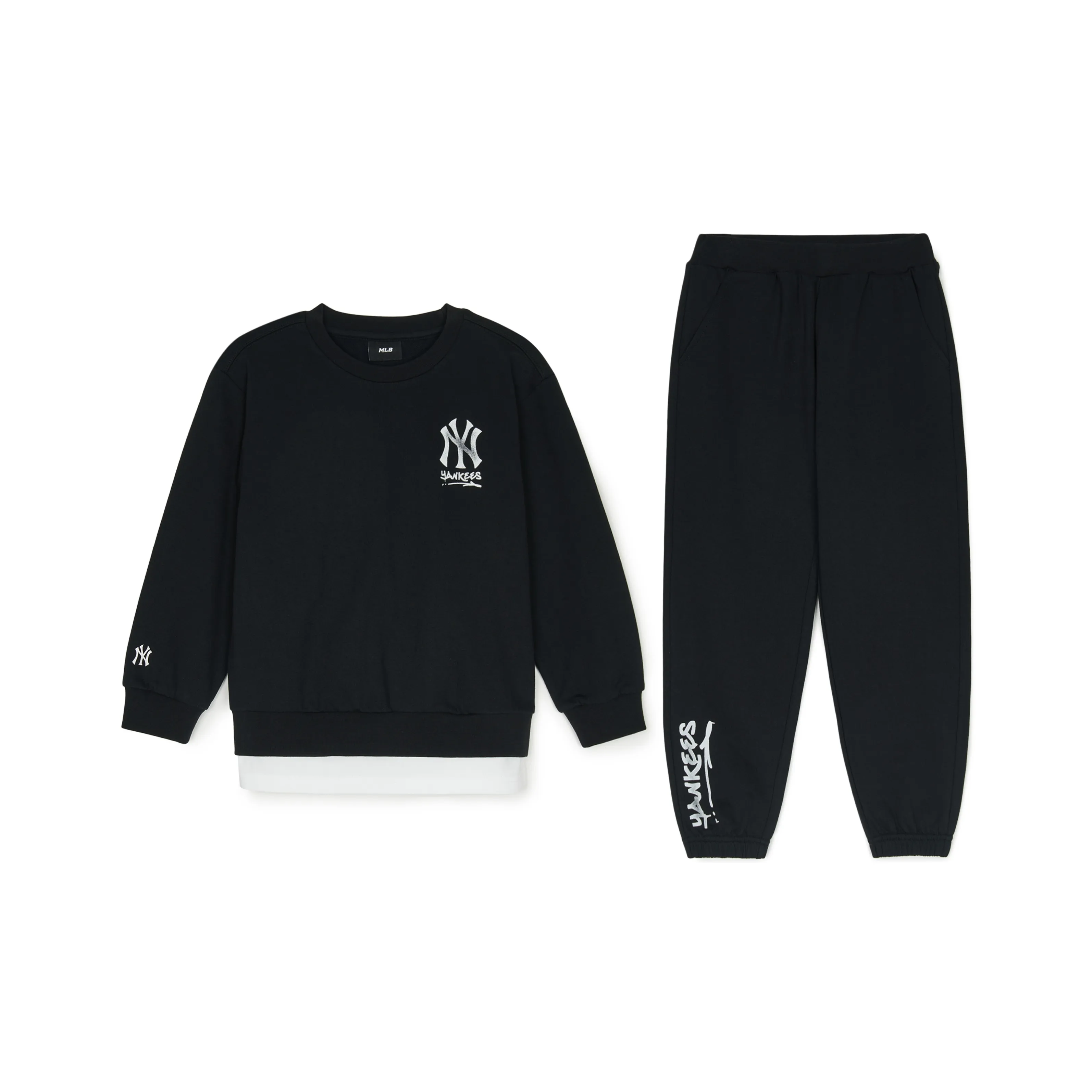 MLB Base Logo New York Yankees MLB College Style Series Черный Детский