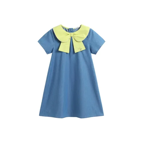 YeeHoO Blue Kids Платья