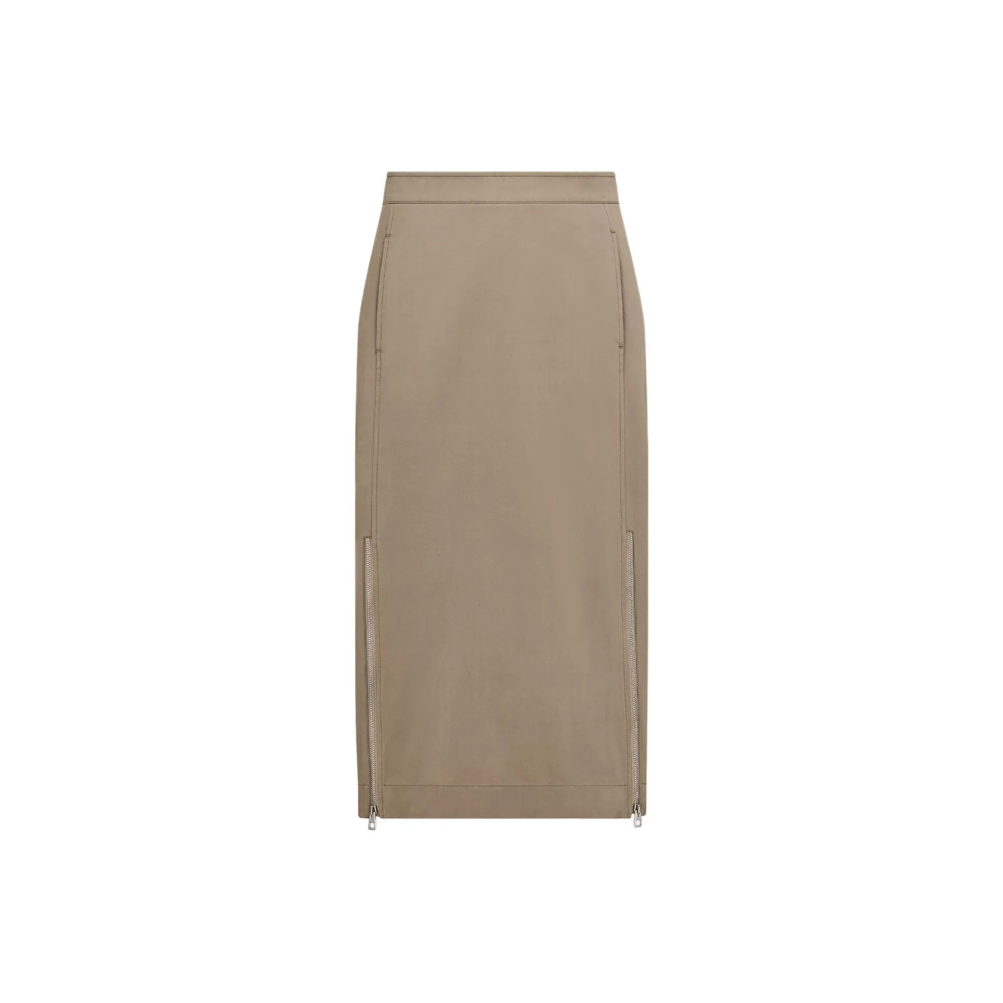 DIOR Casual Long Skirt Women's Olive