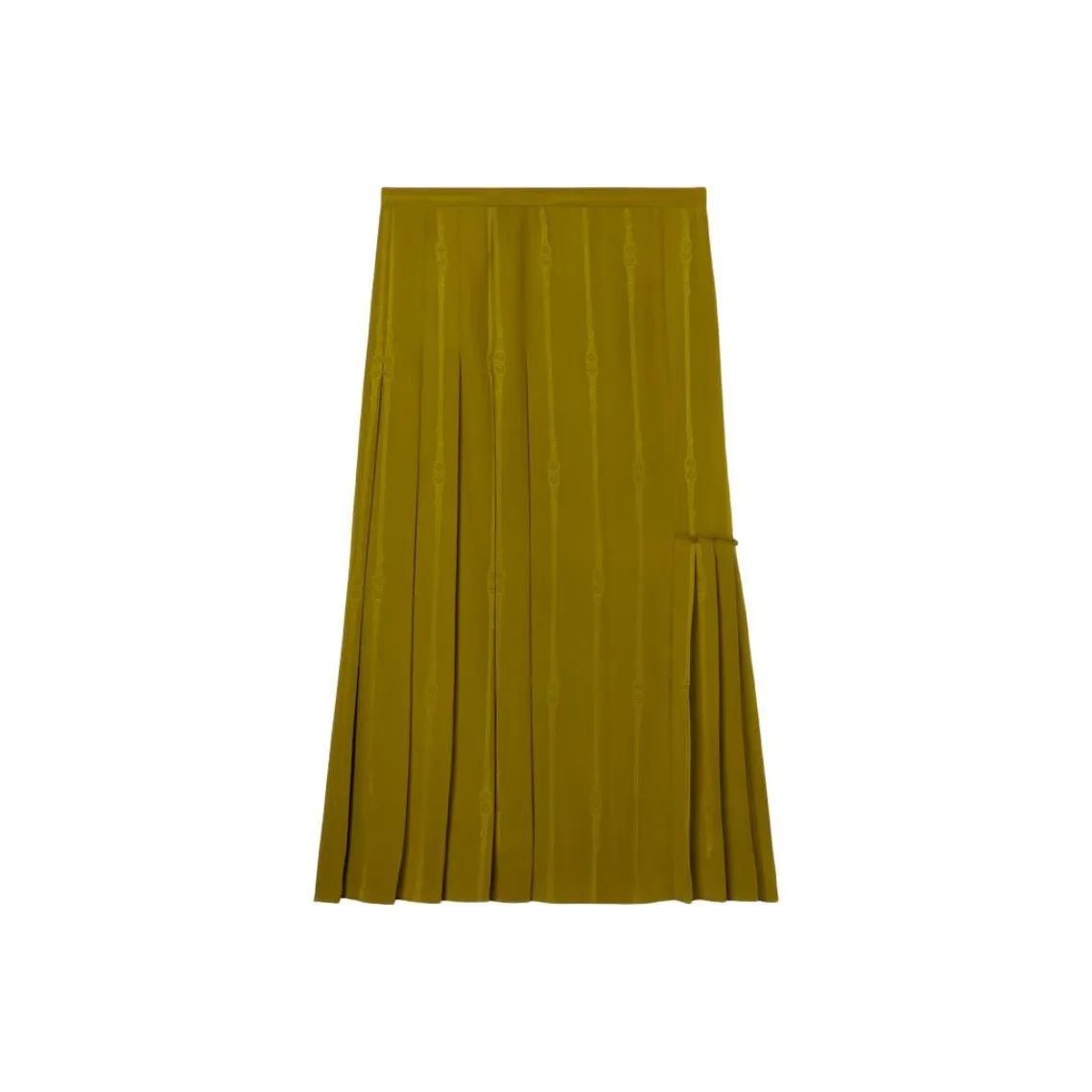 GUCCI SS25 Casual Long Skirt Women's Green