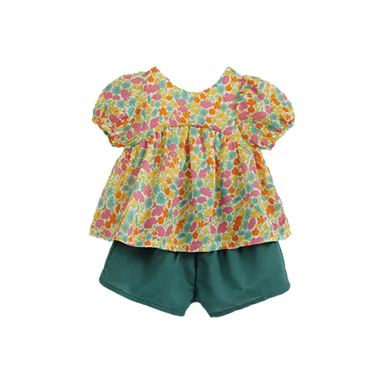 MARC JANIE Lufu series Костюм для малышей и детей дошкольного возраста Camellia