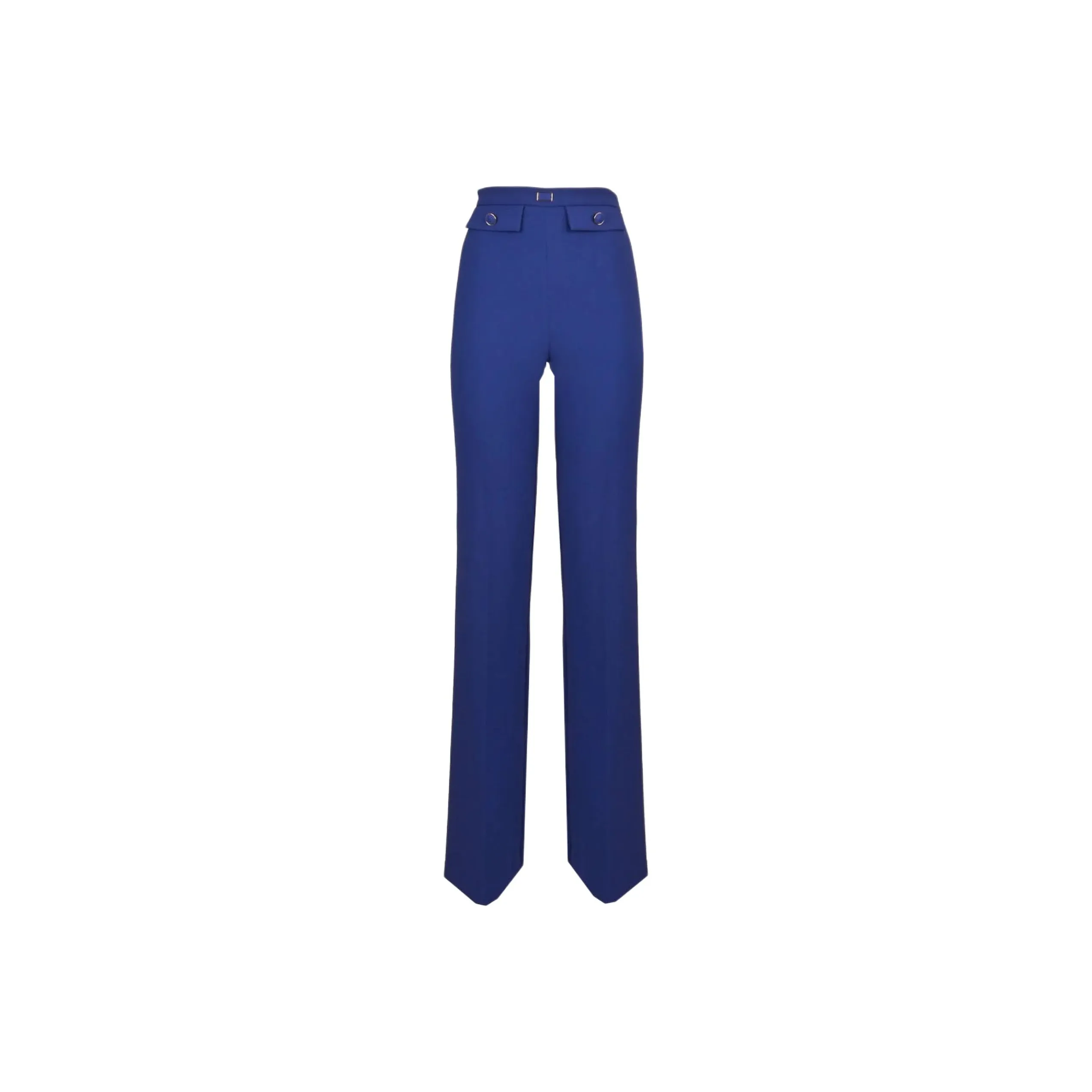 Elisabetta Franchi Flared Palazzo Trousers