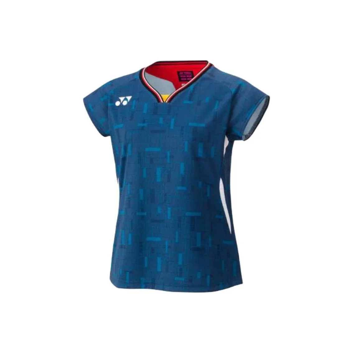 YONEX Реглан рукав T-рубашка Женская Морской синий