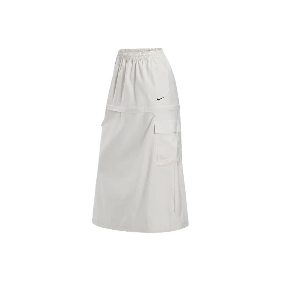 Nike Casual Long Skirts Women's White