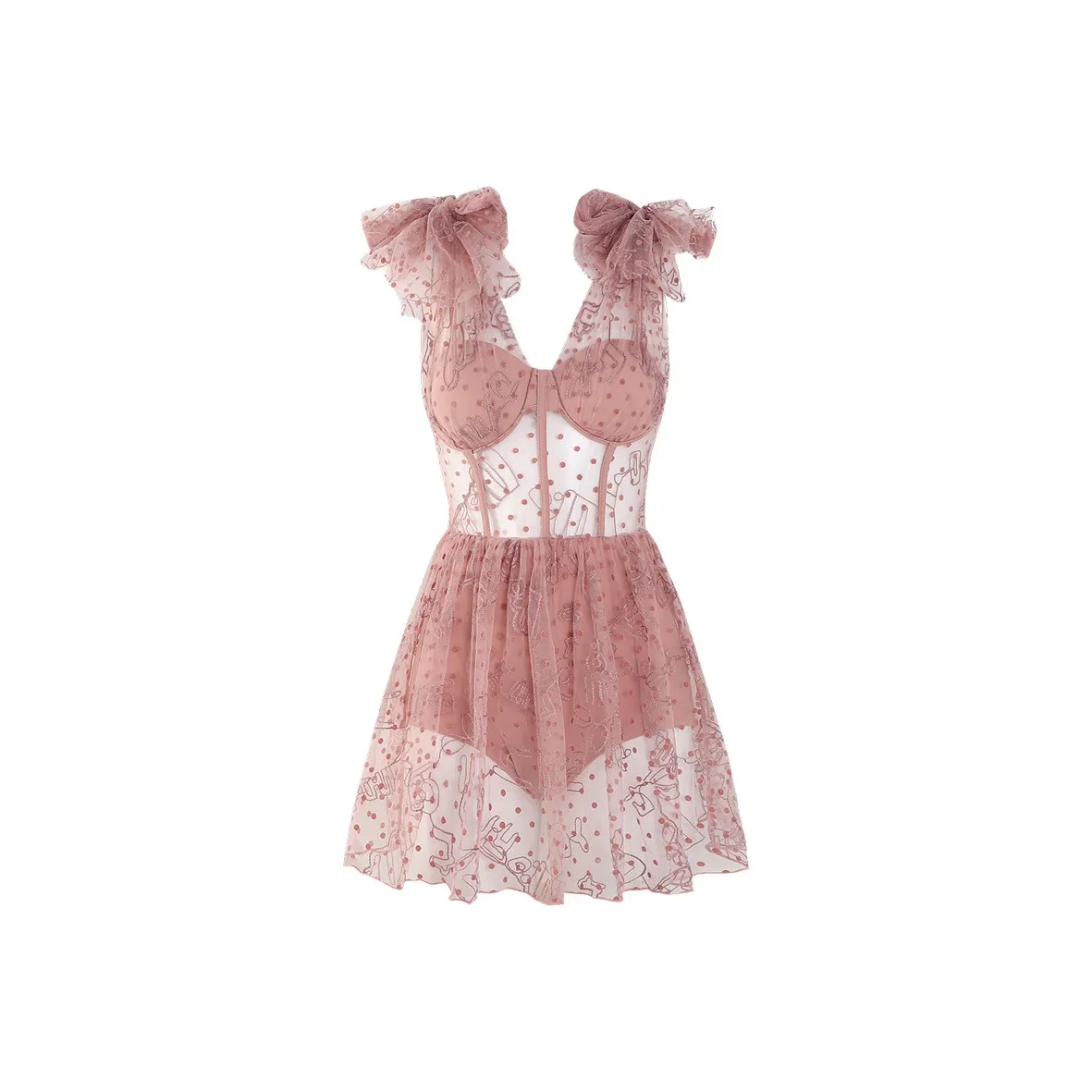 CHARM PICK Swim Dresses & Skirts Women's Pink
