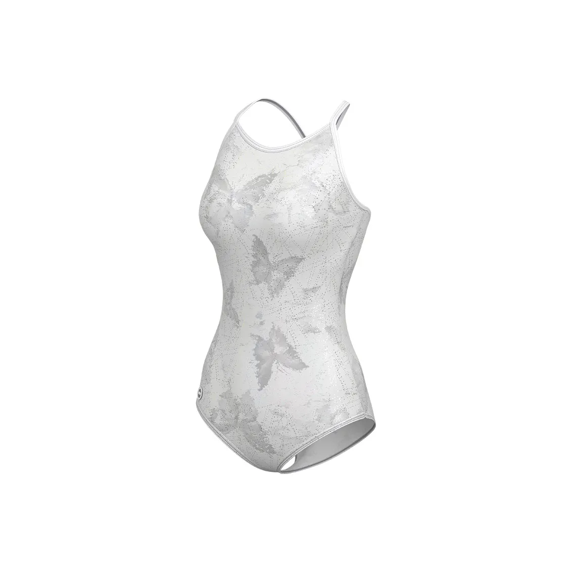 TOSWIM Ван-Пис Купальник Женские Снег Бабочка Облако Shadow